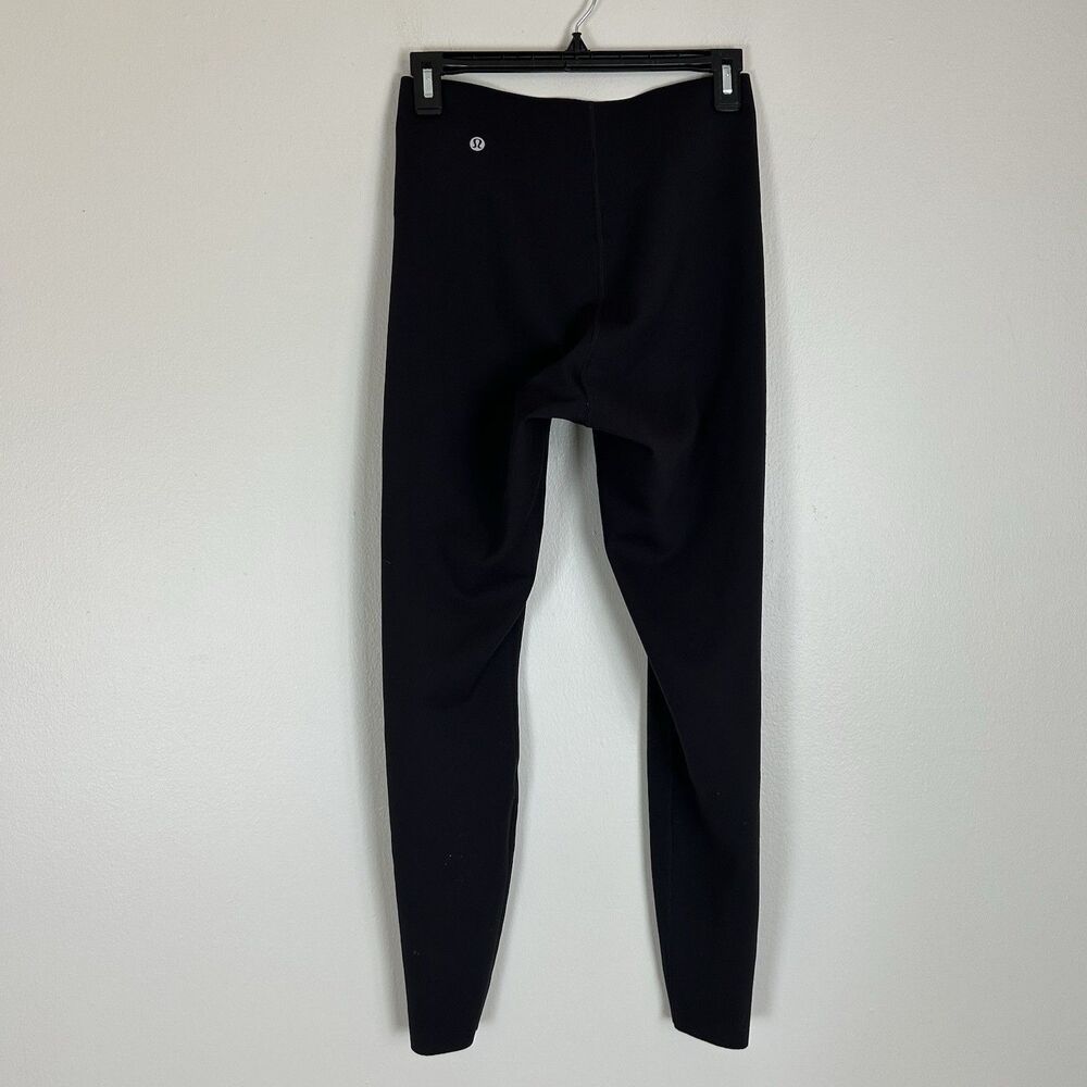 Lululemon Black Align Leggings Size 6 Black Full Length Tight Gym Running
